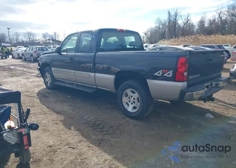 2005 Chevrolet Silverado 1500 Ls from USA, damaged, VIN 1GCEK19T15Z196701